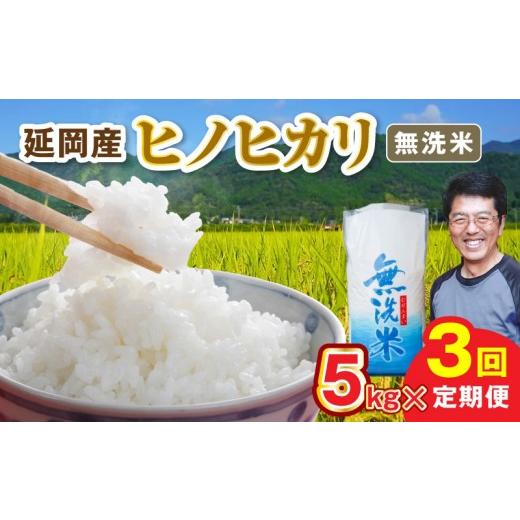 ふるさと納税 米 ヒノヒカリ 宮崎県 延岡市 延岡産ヒノヒカリ(無洗米)5kg 3ヶ月定期便 N0218-YE134 3ヶ月定期便