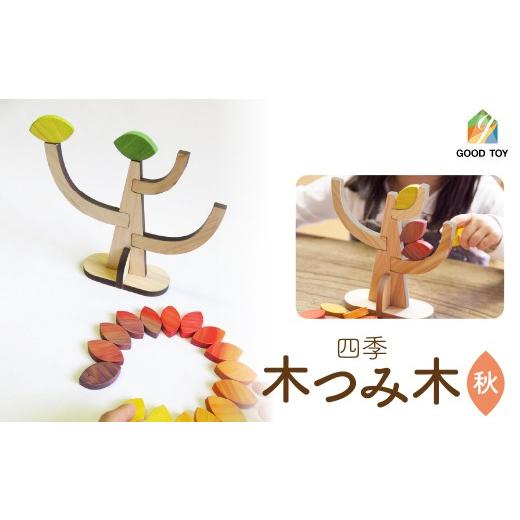 ふるさと納税 雑貨・日用品 埼玉県 飯能市 四季・木つみ木(秋) HNNAZ005-3 四季・木つみ木(秋)