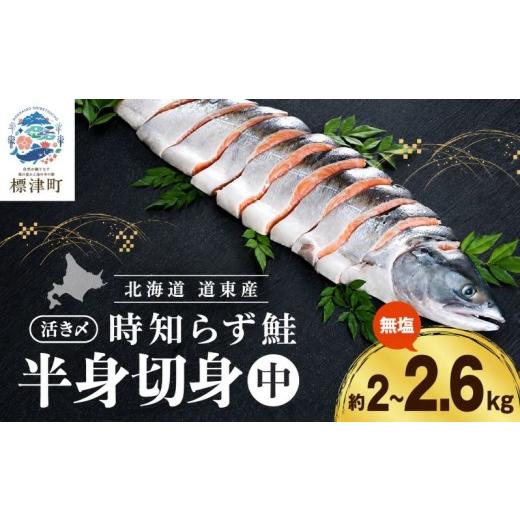 ふるさと納税 旬の鮮魚等 北海道 標津町 時知らず鮭 切り身 (中) (約 2kg ~2.6kg) 時知らず 北海道産 鮭 国産 半身 活き〆 人気 おすすめ 時鮭 さけ サケ しゃ…