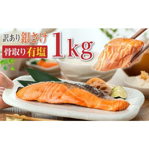 ふるさと納税 魚貝類 鮭 千葉県 銚子市 訳あり 骨取り 銀鮭 有塩 約1kg 鮭 塩銀鮭 わけあり銀鮭 銀さけ さけ 鮭 しゃけ サーモン 切身 切り身 冷凍 冷凍食品 …