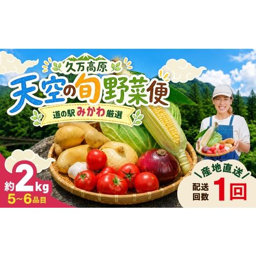 ふるさと納税 セット・詰合せ 愛媛県 久万高原町 久万高原 天空の旬野菜便2kg 道の駅みかわ厳選 | 野菜詰め合わせ 5〜6品目 新鮮野菜 定期便 愛媛県産 産地直…