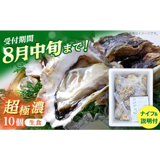 ふるさと納税 牡蠣 生牡蠣 長崎県 新上五島町 超極濃 長崎県 五島列島産 生食用 岩牡蠣 10個入 1.5kg以上 マルオト