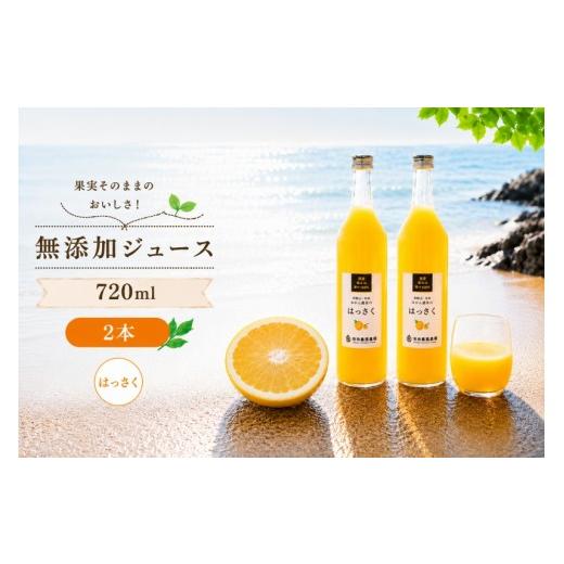ふるさと納税 コーヒー 飲料 和歌山県 紀美野町 はっさく 100% ジュース / 八朔 ストレート 果汁 無添加 柑橘 和歌山 7000円 720ml 北海道・沖縄・離島への配…