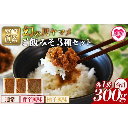 ふるさと納税 川魚 やまめ 宮崎県 三股町 幻の尺ヤマメご飯みそ3種セット 300g 国産 九州産 尺ヤマメ 山女魚 水産物 魚 魚介 養殖魚 誕生日 プレゼント ギフ…