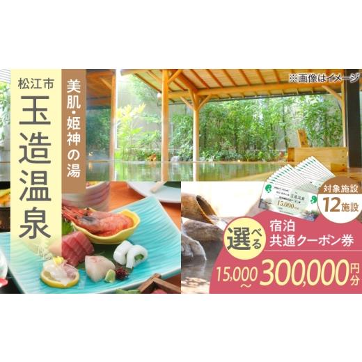 ふるさと納税 宿泊券 温泉 島根県 松江市 玉造温泉共通クーポン券 寄附額100万円 300000円分クーポン 島根県松江市/玉造温泉旅館協同組合 島根 松江 旅行 宿…