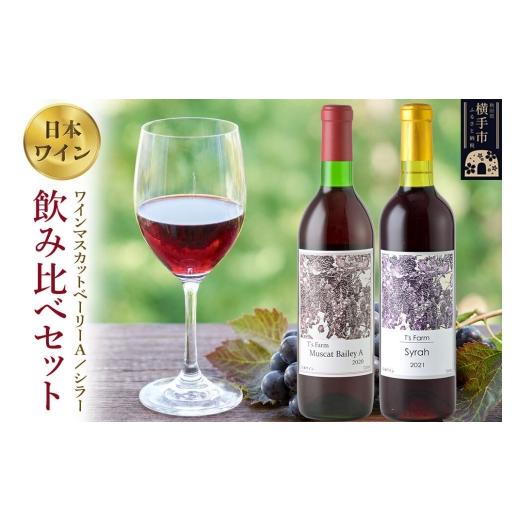 ふるさと納税 ワイン 赤ワイン 秋田県 横手市 赤ワイン 飲み比べ 2本セット マスカットベーリーA ・シラー 720ml×各1本 赤ワイン お酒 飲み比べ 秋田県産 マ…