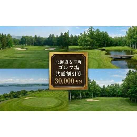 ふるさと納税 ゴルフ場利用券 北海道 安平町 ふるさと納税 安平町ゴルフ場共通割引券 30000円分(3000円×10枚)