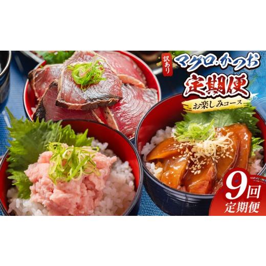 ふるさと納税 カツオ 高知県 香南市 9回定期便 マグロ かつおお楽しみ定期便 - 訳あり マグロ 鮪 鰹 定期便 マク゛ロ カツオ テイキヒ゛ン づけ ヅケ カイセ…