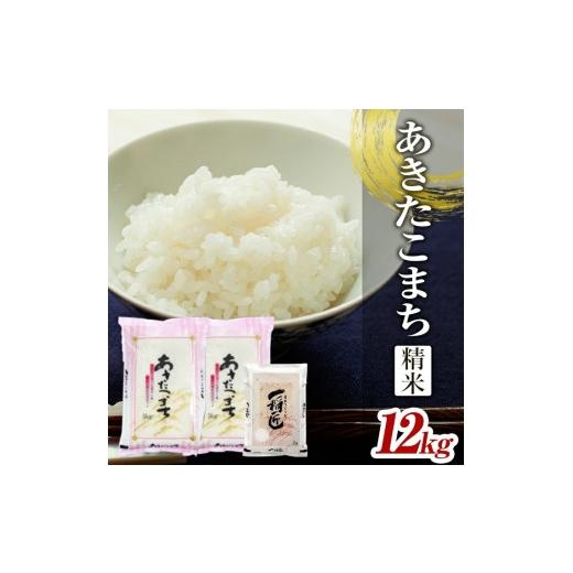 ふるさと納税 米 あきたこまち 山形県 酒田市 令和7年産 精米 あきたこまち 12kg(5kg×2袋+2kg×1袋) YA
