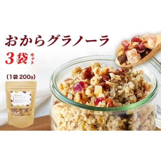 ふるさと納税 加工品等 福岡県 那珂川市 おからグラノーラ 3袋セット 通常配送