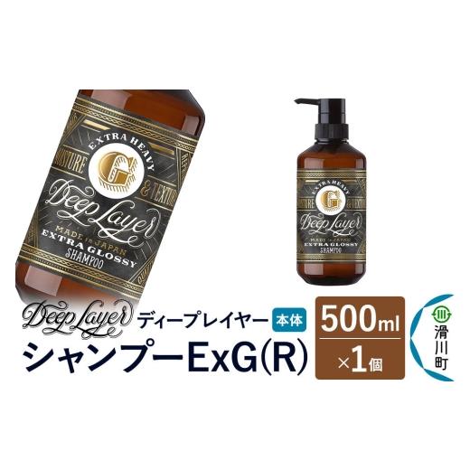 ふるさと納税 雑貨・日用品 埼玉県 滑川町 DeepLayer ディープレイヤー シャンプー ExG (R) 500mL×1個 まとまり パサつき なめらか 手触り スルスル髪 ふんわ…