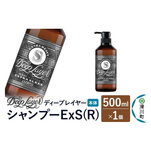 ふるさと納税 雑貨・日用品 埼玉県 滑川町 DeepLayer ディープレイヤー シャンプー ExS (R) 500mL×1個 まとまり パサつき なめらか 手触り スルスル髪 ふんわ…