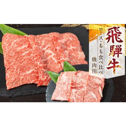 ふるさと納税 牛肉 焼肉・バーベキュー 岐阜県 飛騨市 飛騨牛 ロース・もも 焼肉用セット 2種食べ比べ 牛肉 肉 お肉 焼き肉 セット 赤身 黒毛和牛 ブランド牛 …