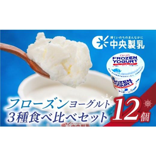 ふるさと納税 菓子 ヨーグルト 愛知県 豊橋市 3種食べ比べセット 新登場 中央製乳 フローズンヨーグルト 食べ比べ 12個 高評価 スイーツ ヨーグルト 愛知県…