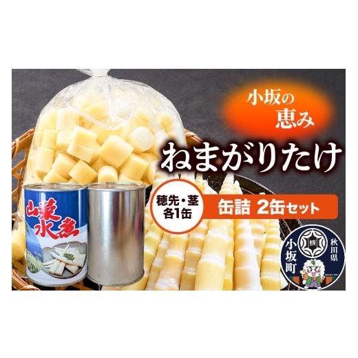 ふるさと納税 缶詰・瓶詰 野菜類 秋田県 小坂町 小坂の恵み ねまがりたけ 缶詰 2缶セット(穂先1缶+茎1缶 計2缶) 根曲り竹 根曲がり竹 ねまがりだけ ねまが…