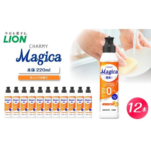ふるさと納税 雑貨・日用品 千葉県 市原市 CHARMY Magica 酵素+(プラス) オレンジの香り 本体220ml×12個 酵素プラス オレンジの香り チャーミーマジカ マ…