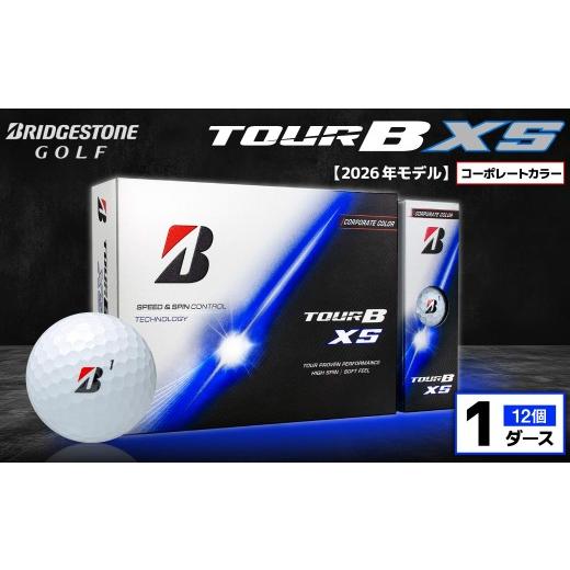 ふるさと納税 ゴルフグッズ ボール 千葉県 市原市 2026年モデル ゴルフボール ブリヂストン TOUR B XS コーポレートカラー(ホワイト) / 1ダース ブリジス…