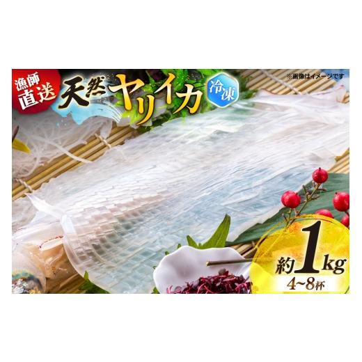 ふるさと納税 イカ 長崎県 平戸市 イカ 極上 ヤリイカ 天然 約1kg (4〜8杯) ひばり 長崎県 平戸市 hr42bgy420530 冷凍 漁師直送 いか 魚介 海産物 急速冷凍 刺…
