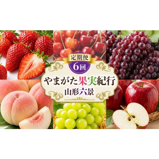 ふるさと納税 いちご 山形県 山形市 定期便6回 やまがた果実紀行 山形六景 FY26-181