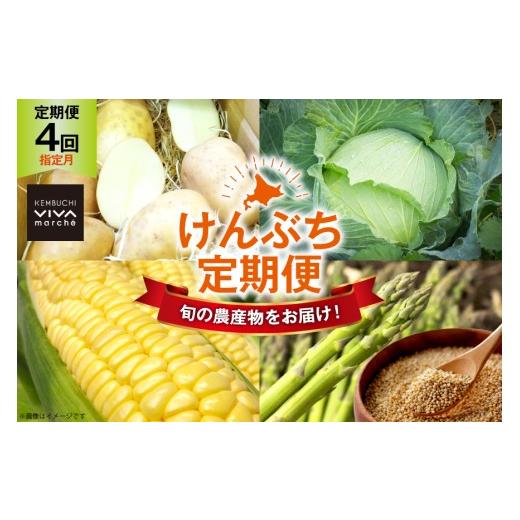 ふるさと納税 セット・詰合せ 北海道 剣淵町 野菜 定期便 4回 剣淵町産 けんぶち定期便 けんぶちVIVAマルシェ 北海道 剣淵町 14656406 やさい ベジタブル キャ…