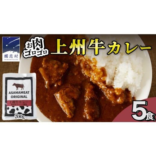 ふるさと納税 加工品等 レトルト 群馬県 嬬恋村 2026年10月発送 上州牛カレー レトルト お試し 200g × 5パック 嬬恋キャベツ使用 レトルトカレー 食べ比べ …