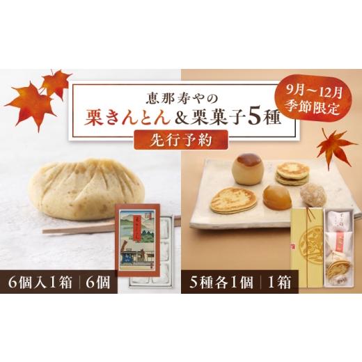 ふるさと納税 和菓子 栗きんとん 岐阜県 恵那市 先行予約 着日指定可 10月上旬から順次発送 栗きんとん6個と栗菓子5種類/ 栗きんとん くりきんとん 和菓子 …