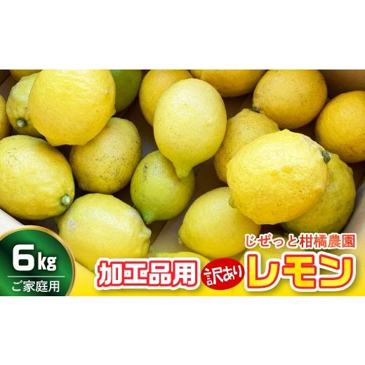 ふるさと納税 みかん・柑橘類 レモン 広島県 呉市 先行受付 2027年1月上旬〜発送 加工品用レモン 6kg ku212-004-26