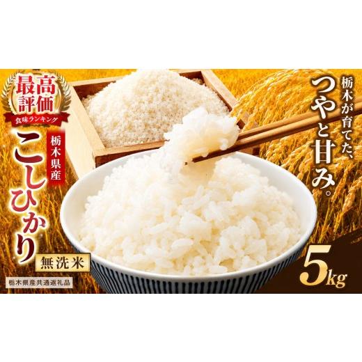 ふるさと納税 米 コシヒカリ 栃木県 那珂川町 栃木県共通返礼品 栃木県産コシヒカリ 無洗米 5kg | コシヒカリ こしひかり コメ お米 米 白米 栃木県産 ご飯 …