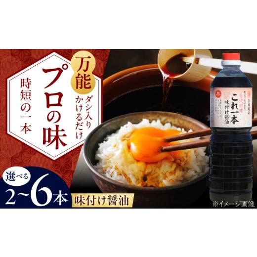ふるさと納税 醤油 広島県 江田島市 これ1本で美味しい味付 これ1本味付け醤油 1L×2本 健康 簡単 和食 料理 醤油 しょう油 しょうゆ お醤油 セット 詰め合わ…