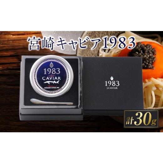 ふるさと納税 魚貝類 キャビア 宮崎県 日南市 数量限定 宮崎キャビア1983 30g 魚卵 魚介 国産 食品 加工品 黒いダイヤ シロチョウザメ 高級 贅沢 世界三大珍味…
