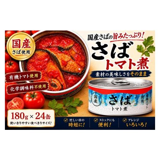 ふるさと納税 防災グッズ 岩手県 陸前高田市 10月発送 さば缶詰 トマト煮 180g×24缶セット 発送時期が選べる 有機トマトが引き立てる鯖の旨み お試し サバ缶…
