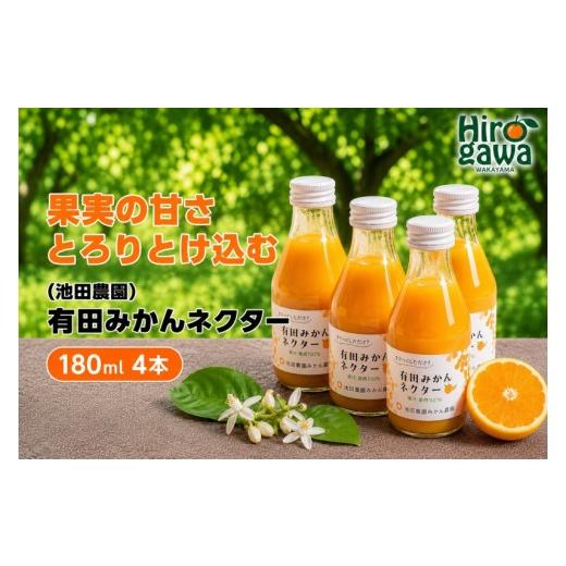 ふるさと納税 果汁飲料 和歌山県 広川町 みかん ネクター 100% ジュース / 温州みかん 有田みかん 果汁 無添加 柑橘 和歌山 7000円 180ml 北海道・沖縄・離…