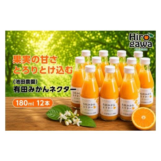 ふるさと納税 果汁飲料 和歌山県 広川町 みかん ネクター 100% ジュース / 温州みかん 有田みかん 果汁 無添加 柑橘 和歌山 15000円 180ml 北海道・沖縄・離…