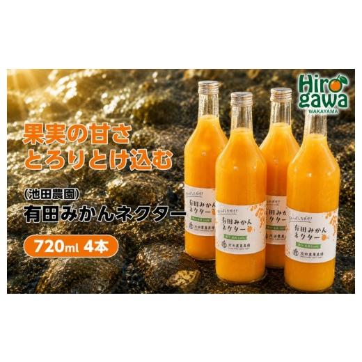 ふるさと納税 果汁飲料 和歌山県 広川町 みかん ネクター 100% ジュース / 温州みかん 有田みかん 果汁 無添加 柑橘 和歌山 14000円 720ml 北海道・沖縄・離…