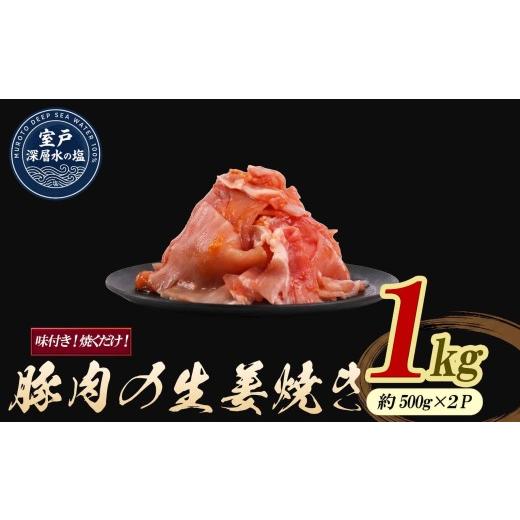 ふるさと納税 豚肉 ロース 高知県 室戸市 豚肉の生姜焼き 味付けセット 大容量 約1kg | [14日〜30日以内に出荷予定]| 豚肉 小分け ロース 豚 ぶた 豚バラ肉…