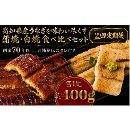 ふるさと納税 加工品等 高知県 南国市 2回 定期便 高知県産うなぎ 白焼 蒲焼 セット 各1尾 | 国産 うなぎ 鰻 うな丼 ウナギ 蒲焼き かばやき 白焼き 白焼 し…