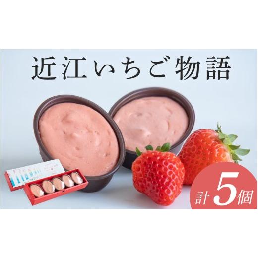 ふるさと納税 ケーキ・カステラ 滋賀県 大津市 近江いちご物語5個入り K010 / スイーツ ケーキ お菓子 洋菓子 冷凍 いちご イチゴ 苺 かおり野 章姫 みおしず…