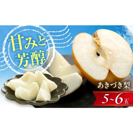 ふるさと納税 梨 愛媛県 内子町 あきづき梨 5〜6玉入 [2026年9月〜発送] / 梨 なし フルーツ 果物 くだもの 食品 人気 おすすめ 季節のフルーツ あきづき梨…