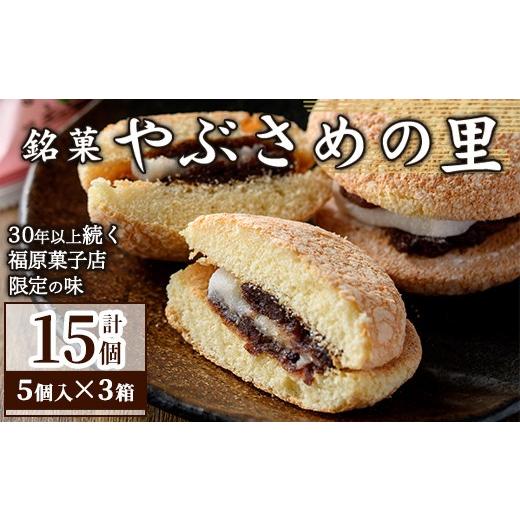 ふるさと納税 和菓子 もち菓子 鹿児島県 肝付町 A45032 やぶさめの里(計15個・5個入×3箱) 老舗お菓子店 鹿児島 ブッセ あんこ 餡子 餅 和洋折衷 お菓子 和菓…