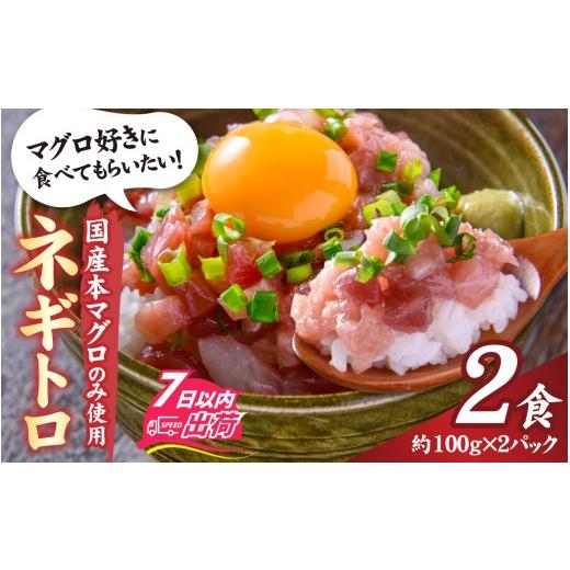 ふるさと納税 マグロ 福井県 福井市 国産本マグロのみを使用した ネギトロ 2パック / 国産 まぐろ ねぎとろ ネギトロ 鮪 マグロ ネギトロ 冷凍 真空パック ね…