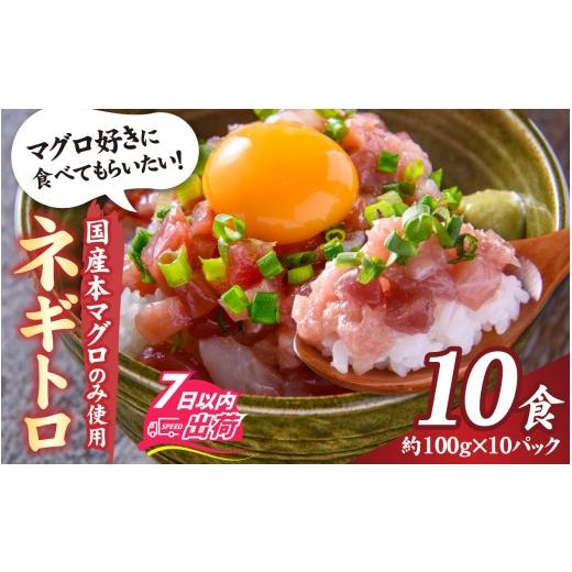 ふるさと納税 マグロ 福井県 福井市 国産本マグロのみを使用した ネギトロ 10パック / 国産 まぐろ ねぎとろ ネギトロ 鮪 マグロ ネギトロ 冷凍 真空パック …
