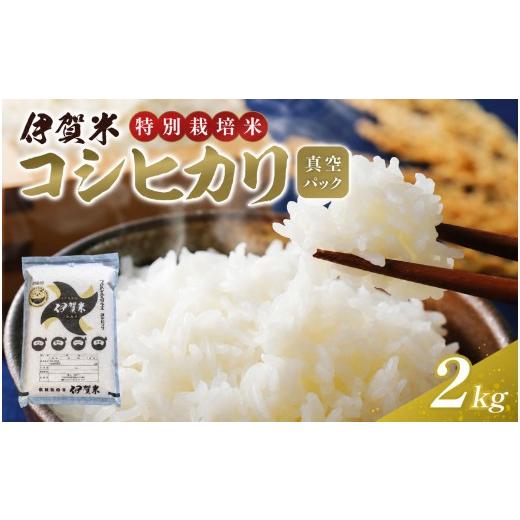 ふるさと納税 米 コシヒカリ 三重県 伊賀市 令和7年産 特別栽培米 伊賀米コシヒカリ 真空パック 2kg