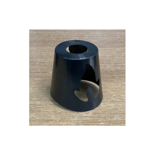 ふるさと納税 雑貨・日用品 大阪府 八尾市 M114 ランプシェード青燈(AOTOU)ステンレス[黒色発色アベルブラックバージョン] ゆらぎ 陰影 空間 へら絞り 金…