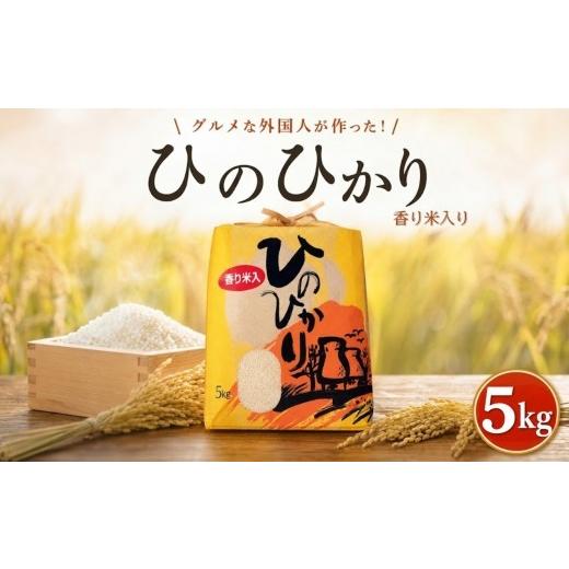 ふるさと納税 米 高知県 黒潮町 [2025年産]ヒノヒカリ 白米 5kg 香米入り グルメな外国人 農家 が作った こだわり お米 ひのひかり 米 国産米 銘柄米 米5kg …