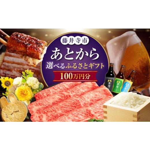 ふるさと納税 地元のお買物券 大阪府 藤井寺市 あとから選べる 藤井寺市ふるさとギフト 100万円分 肉 牛肉 うなぎ 鰻 米 お米 お菓子 調理器具 フライパン グ…