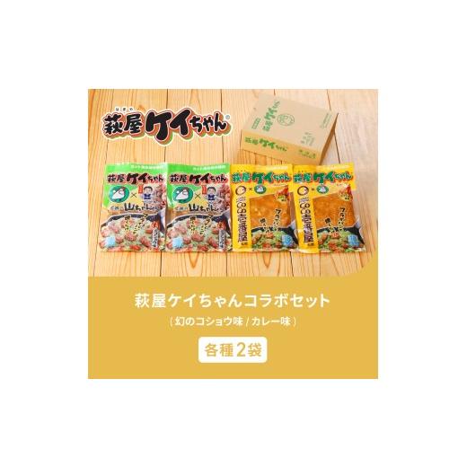 ふるさと納税 鶏肉 岐阜県 下呂市 萩屋ケイちゃん コラボセット カレー味・幻のコショウ味(各230g×2)計4パック 簡単調理 味付け鶏肉 冷凍配送 けいちゃん …