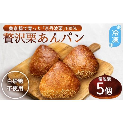 ふるさと納税 パン 菓子パン 京都府 綾部市 京丹波栗100% ミニ栗あんぱん 5個 | 京丹波栗 100% 栗あんパン セット 食べきり サイズ 個包装 冷凍 パン 無添加 …