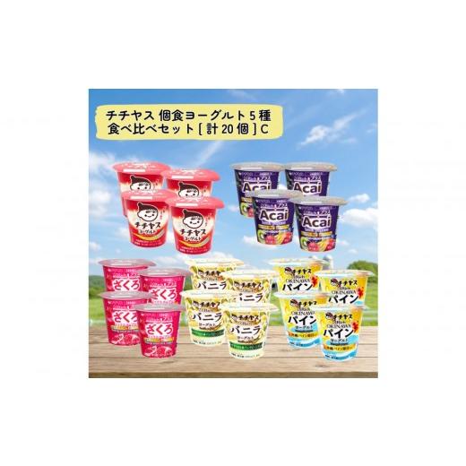ふるさと納税 菓子 ヨーグルト 広島県 廿日市市 チチヤス 個食ヨーグルト5種食べ比べセット 計20個 C