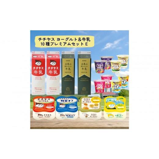 ふるさと納税 菓子 ヨーグルト 広島県 廿日市市 チチヤス ヨーグルト&牛乳 10種プレミアムセット E