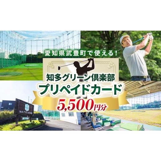 ふるさと納税 ゴルフ場利用券 愛知県 武豊町 知多グリーン倶楽部 プリペイドカード 5500円分|チケット ゴルフ ゴルフ練習場 打ちっぱなし